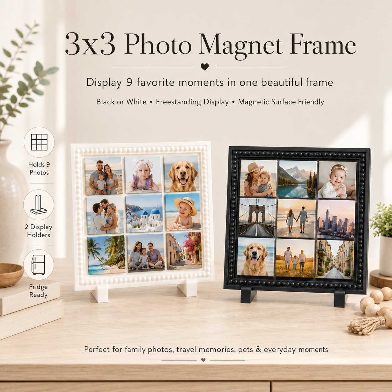 3x3 Magnetic Photo Frame| Snap Square Magnets – SnapSquare Magnets