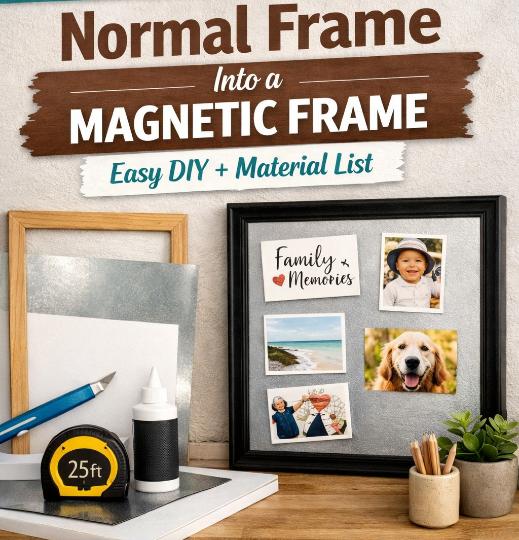 How to Turn a Normal Frame Into a Magnetic Frame