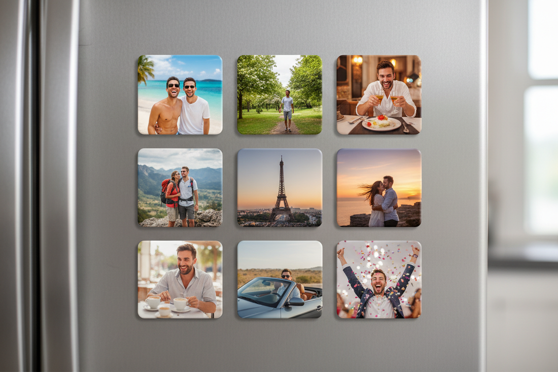 Valentine Gift That Lasts: Custom Photo Magnets for Her, Him, and Friends