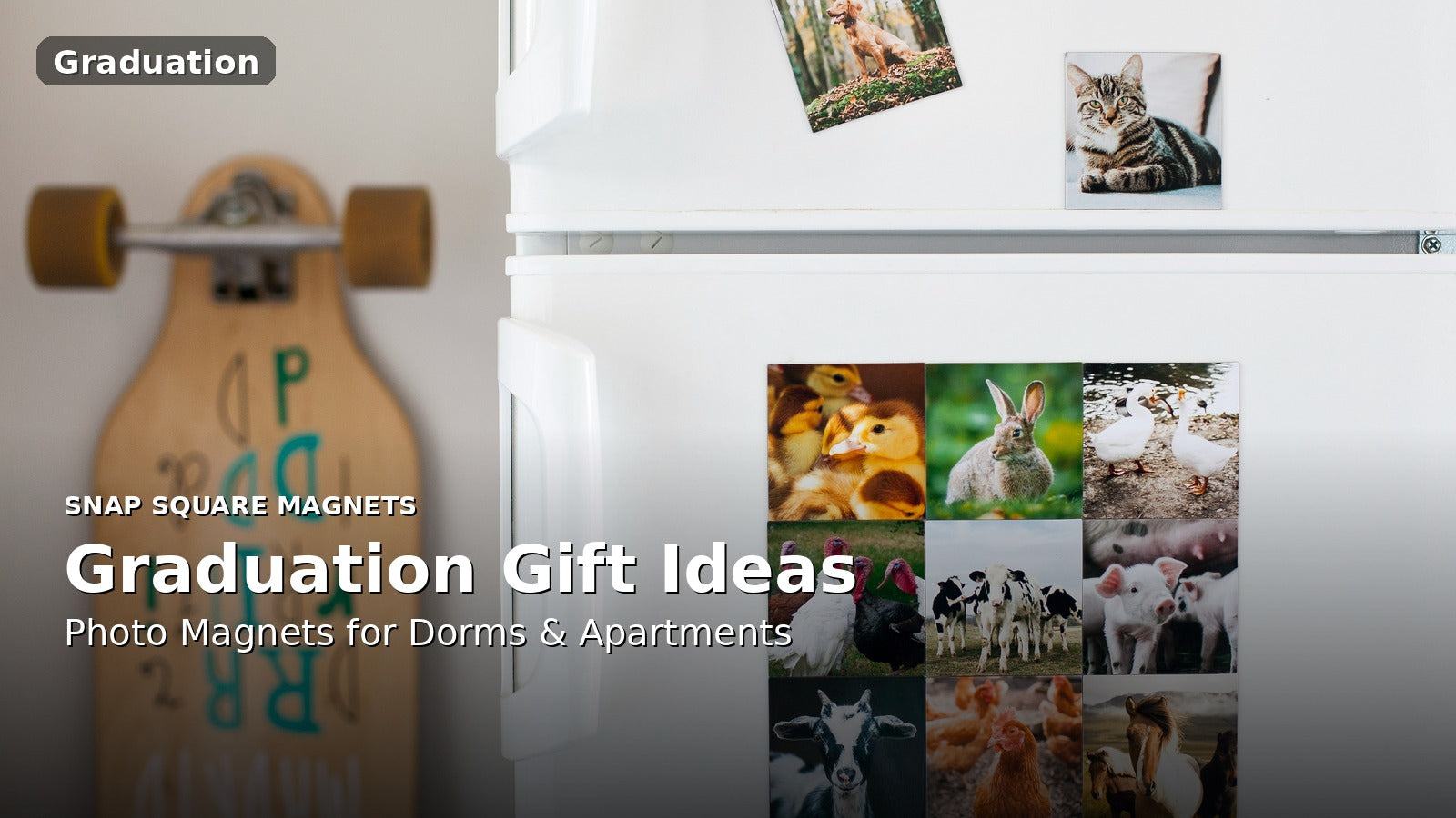 Graduation Gift Ideas That Don’t Get Tossed: Photo Magnets for Dorms and First Apartments