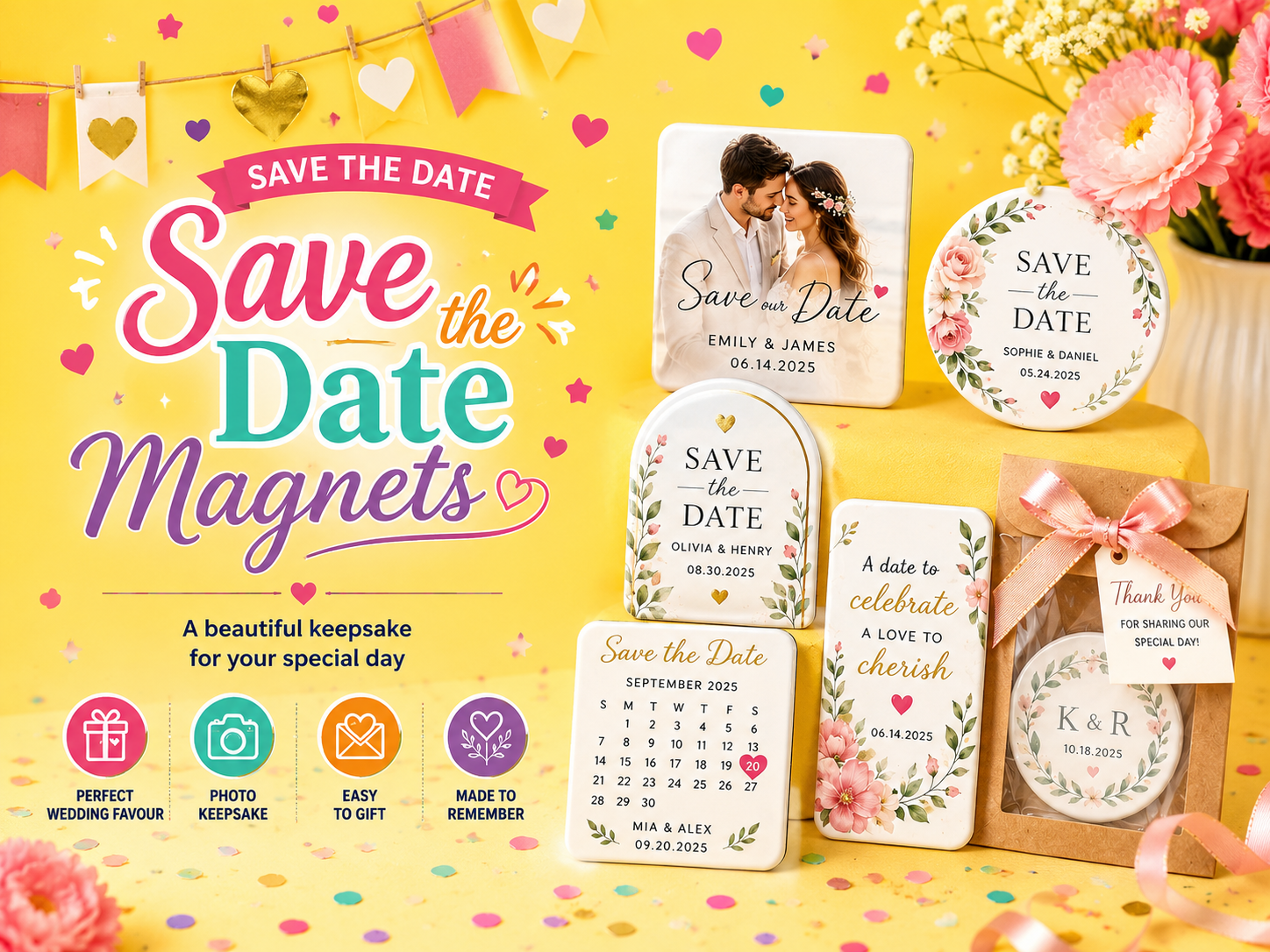 Save the Date Magnets