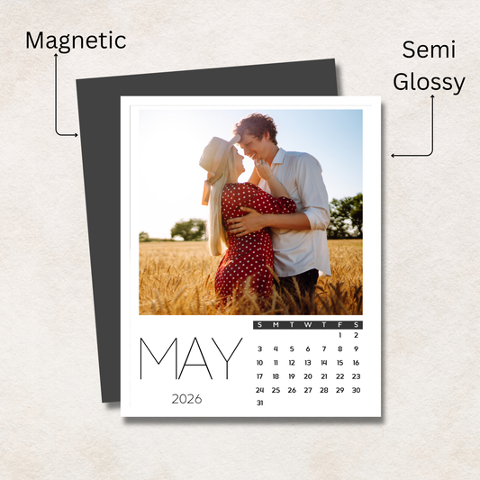 2026 Magnetic Calendar Canada | Fridge Calendar Magnet