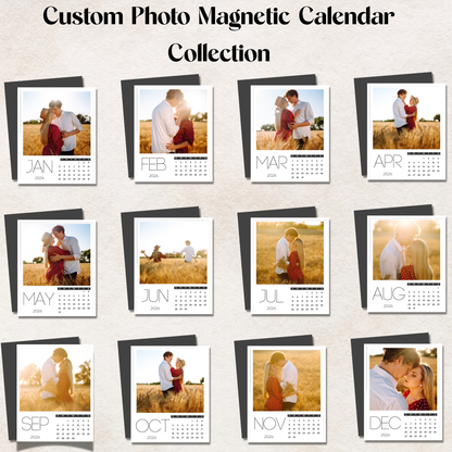 2026 Magnetic Calendar Canada | Fridge Calendar Magnet