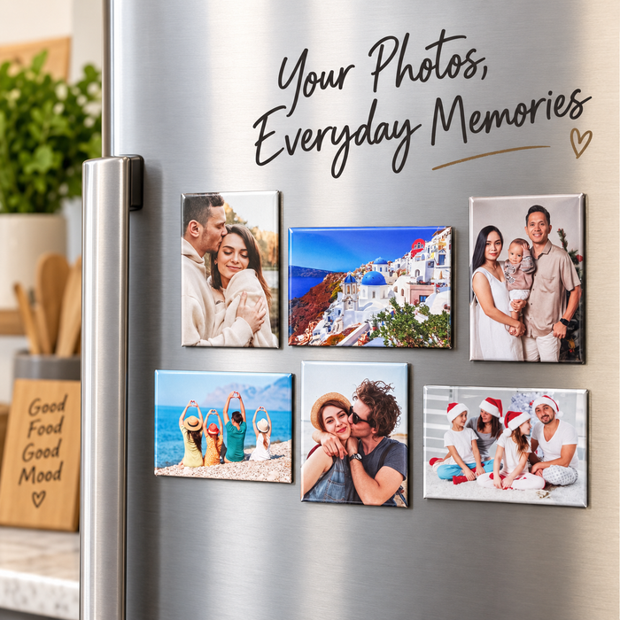Custom 2x3 Photo Magnets – Personalized Fridge Magnets