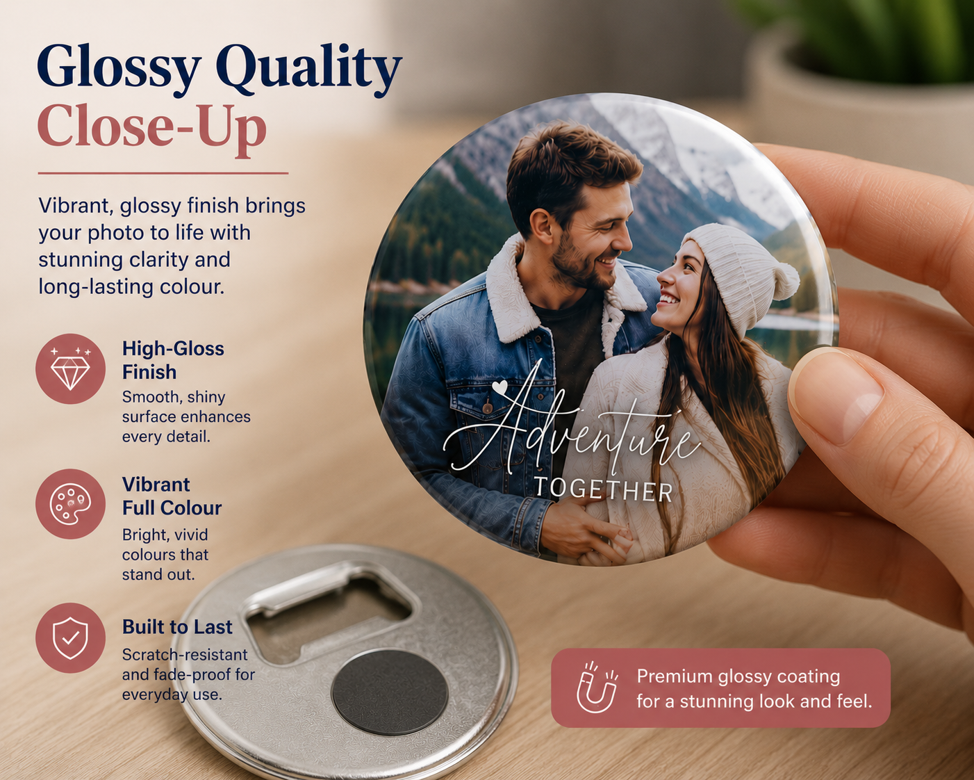 Custom Magnetic Bottle Openers Canada | Personalized 2.5 Inch Bottle Openers