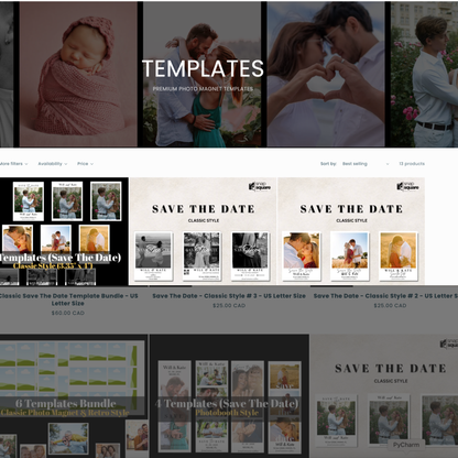 Canva Template Vault for Custom Magnets