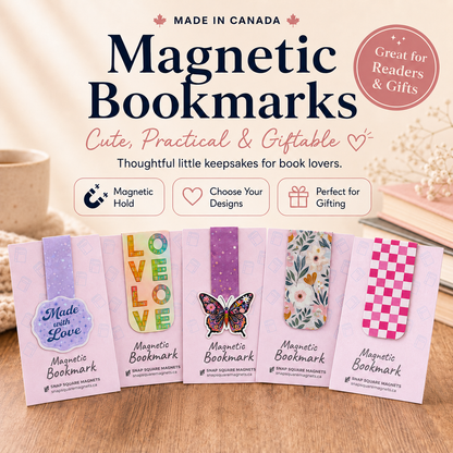 Magnetic Bookmark Sets Canada | Gifts for Readers, Teachers & Students